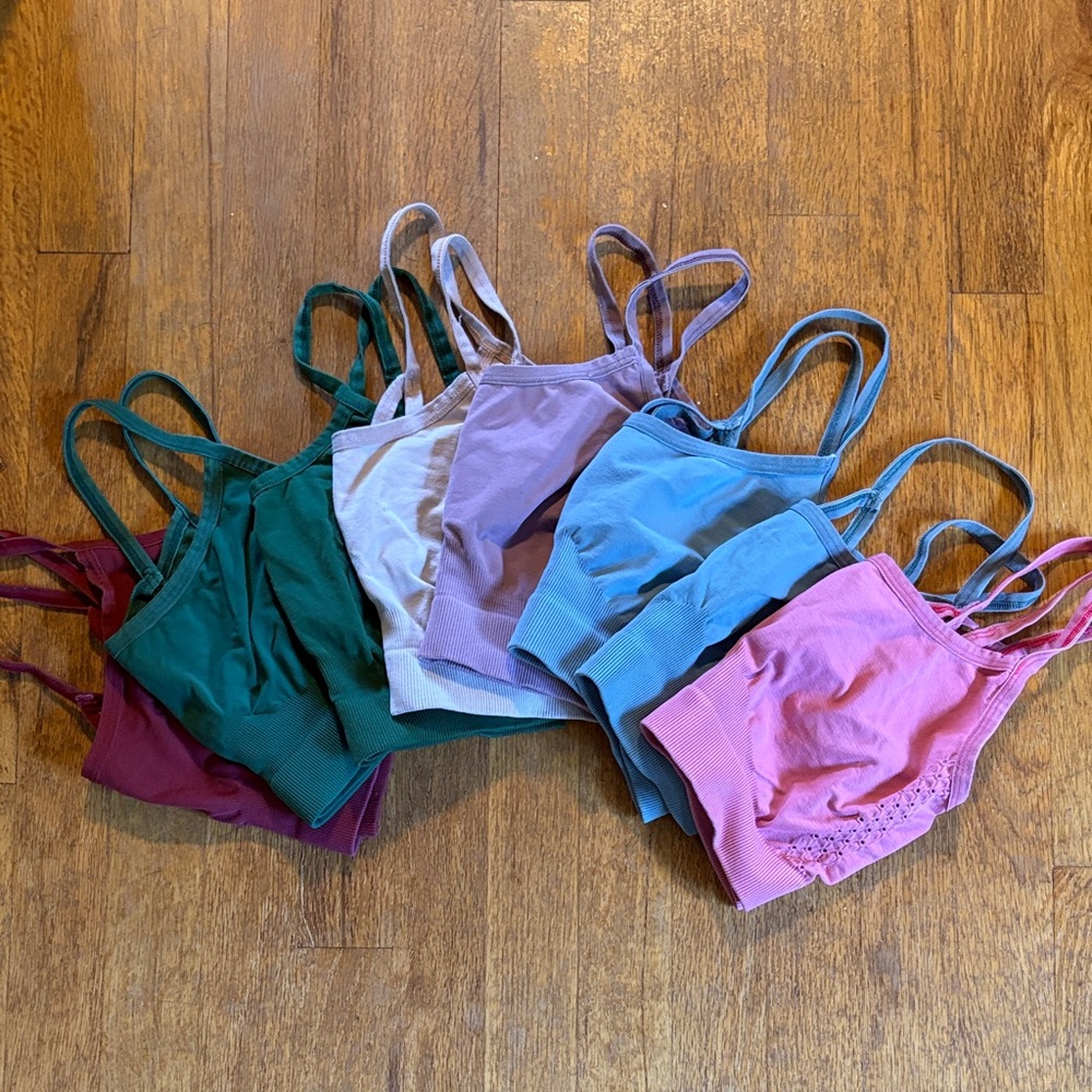 Set of 8 Bralettes